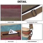 Geanta dama Divya GT1801, textil impermeabil, Multicolor fotografia produsului View 3 S