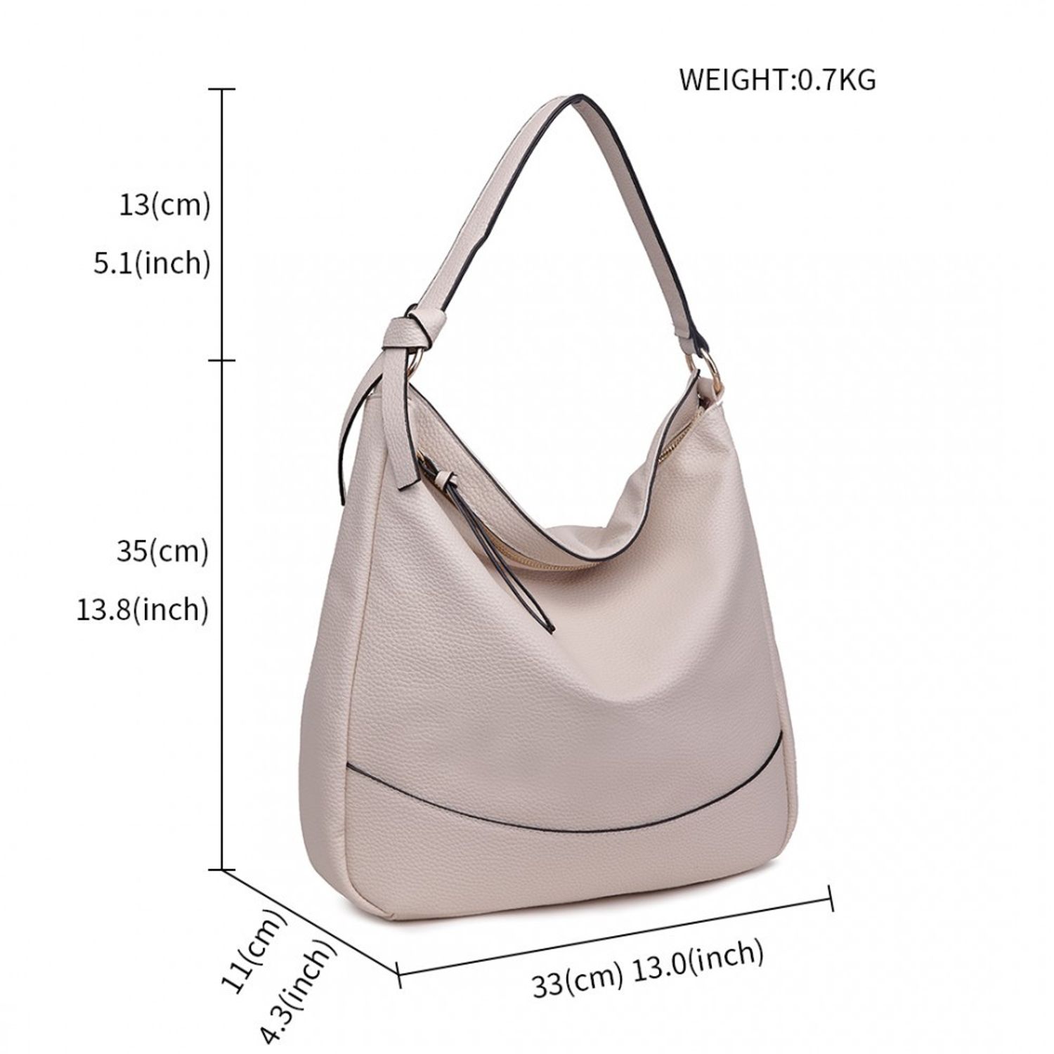 Geanta dama Hazel GT1799, Bej fotografia produsului View 7 L