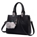 Geanta dama Grace GT1802, model negru fotografia produsului