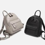 Rucsac dama, Azra GT2027, piele naturala, Negru fotografia produsului View 3 S
