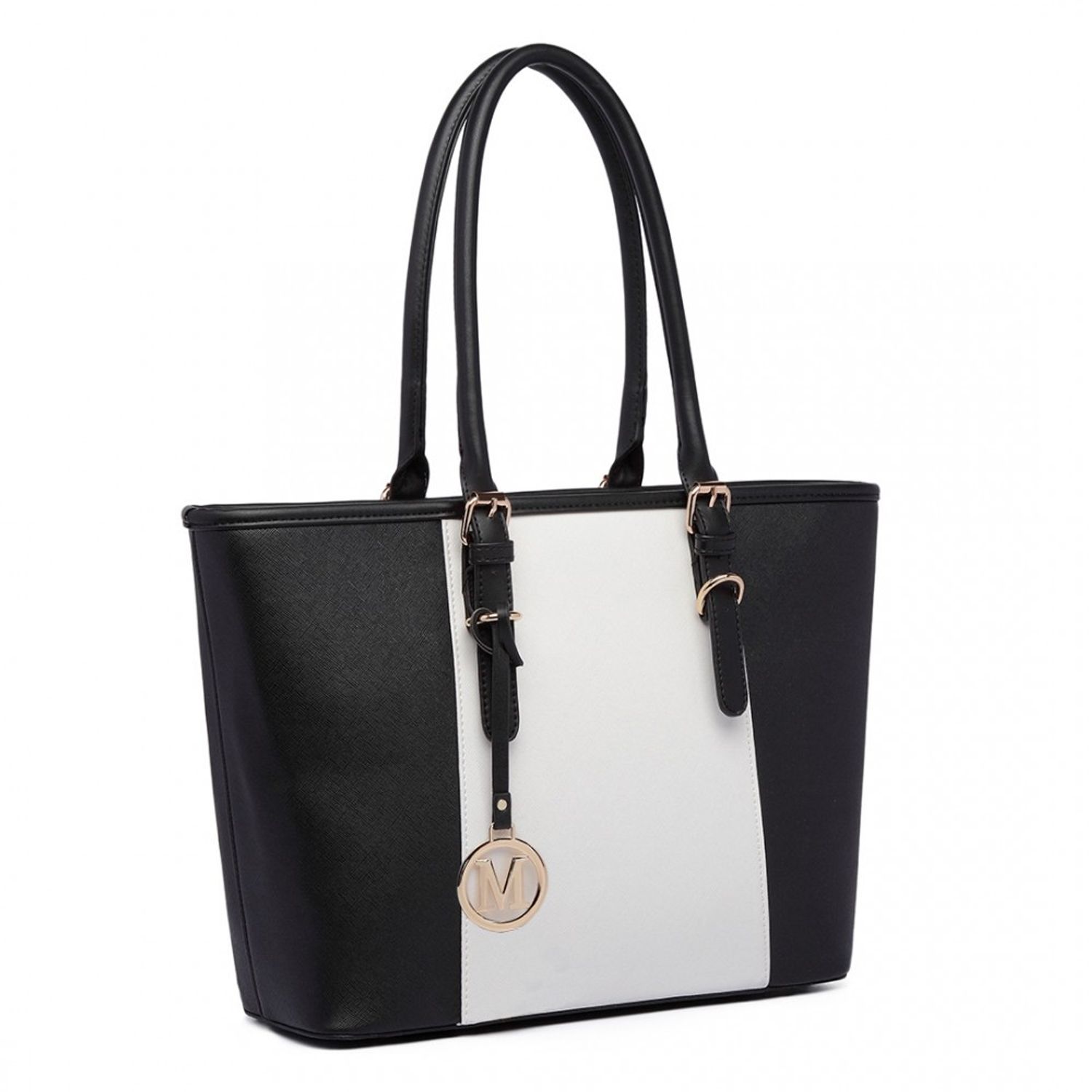 Geanta dama Cora GT1803, model tote, Negru fotografia produsului View 2 L