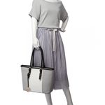 Geanta dama Cora GT1803, model tote, Negru fotografia produsului View 5 S