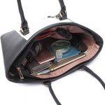 Geanta dama Cora GT1803, model tote, Negru fotografia produsului View 6 S
