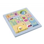 Cuburi de construit Gradina de primavara, Orange Tree Toys fotografia produsului