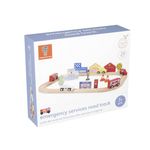 Circuit cu vehicule utilitare, Orange Tree Toys fotografia produsului View 3 S