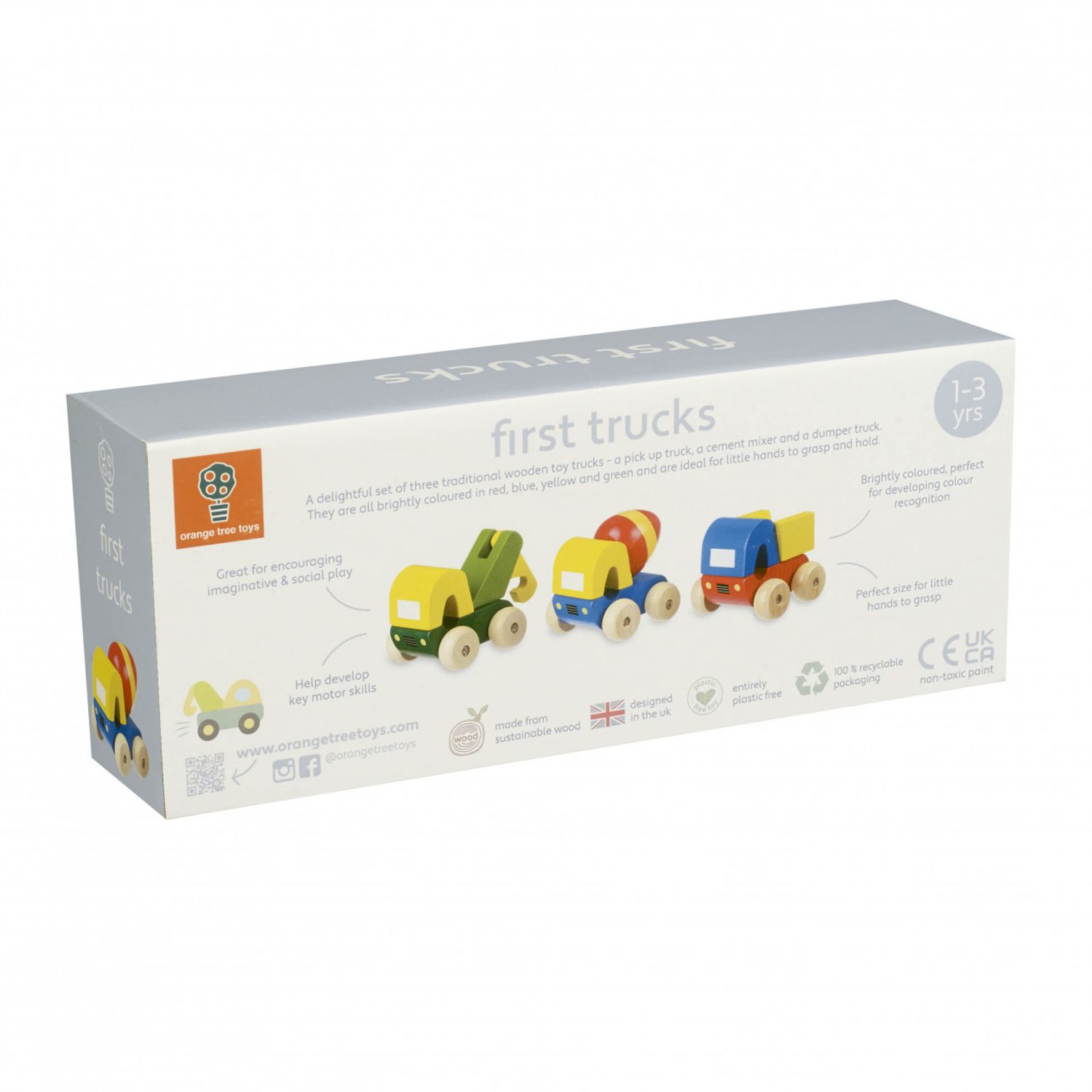 Set camioane, Orange Tree Toys fotografia produsului View 3 L