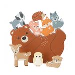 Joc de echilibru cu animale, Orange Tree Toys fotografia produsului View 2 S