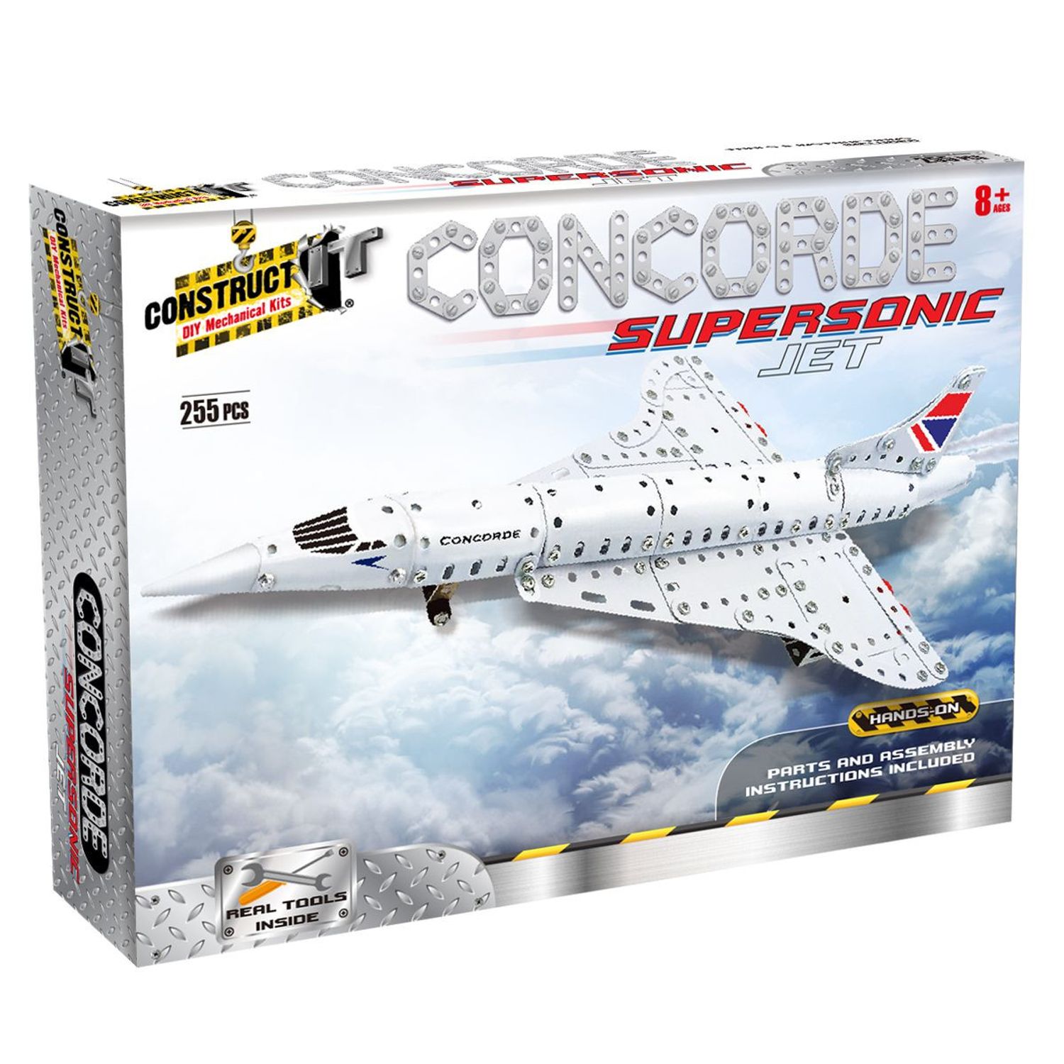 Kit STEM Concorde supersonic jet, nivel avansat fotografia produsului