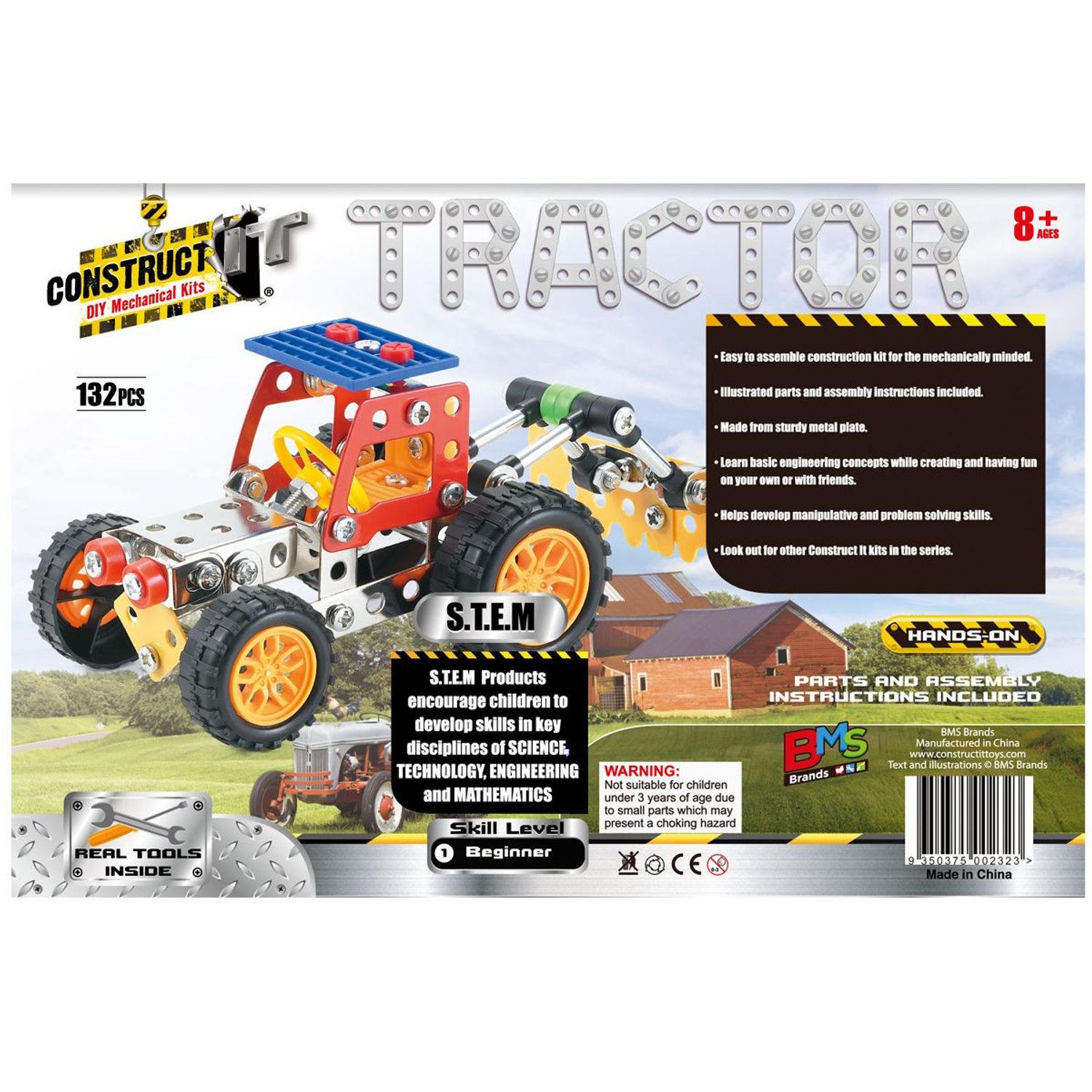 Kit STEM Tractor, nivel incepator fotografia produsului View 2 L