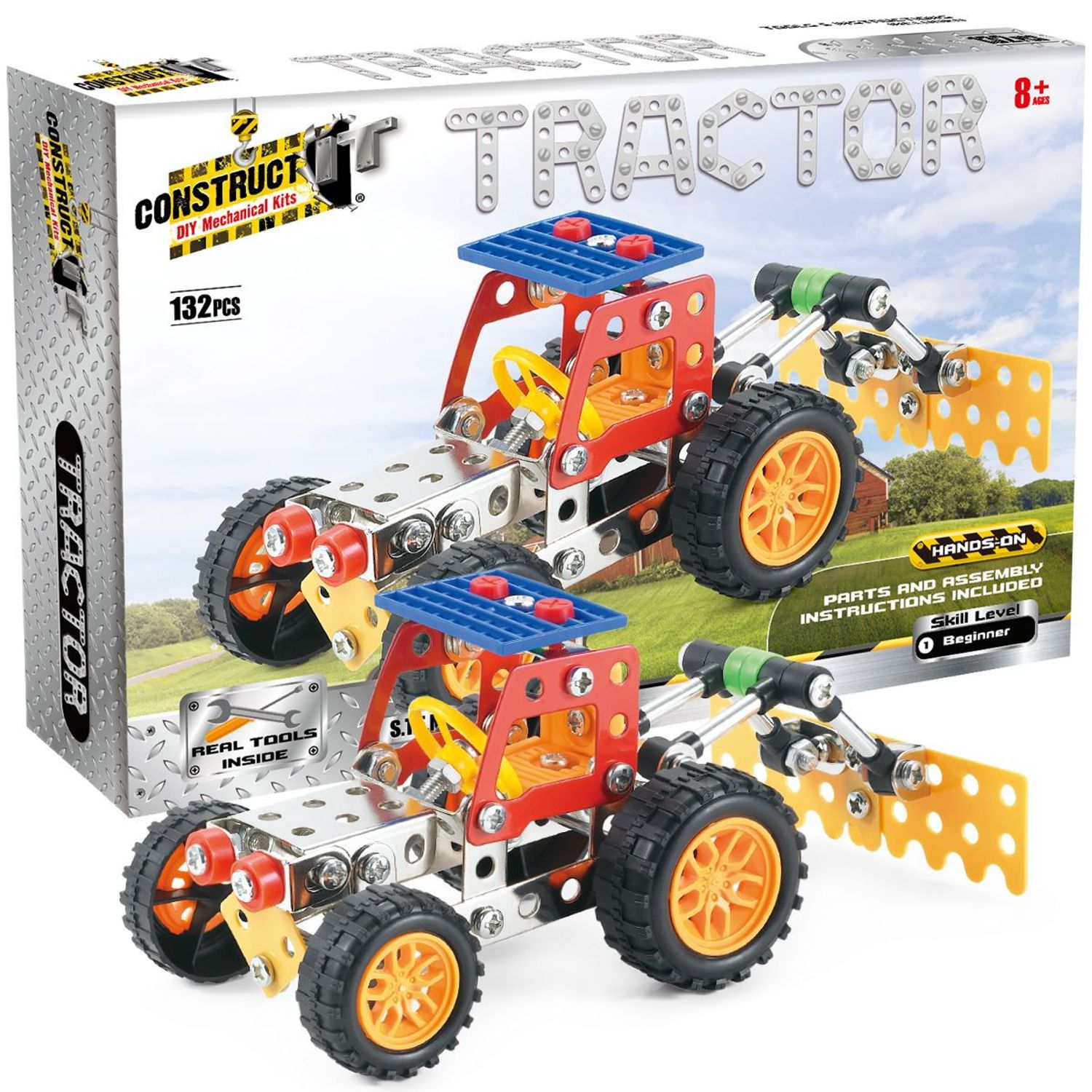 Kit STEM Tractor, nivel incepator fotografia produsului View 3 L
