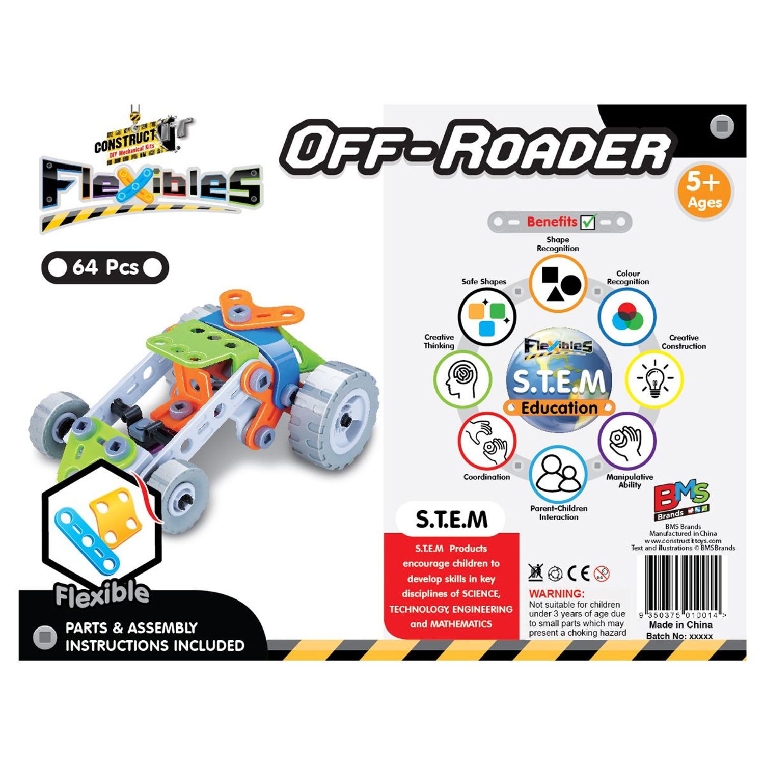 Kit STEM Flexible Automobil de teren fotografia produsului View 3 L