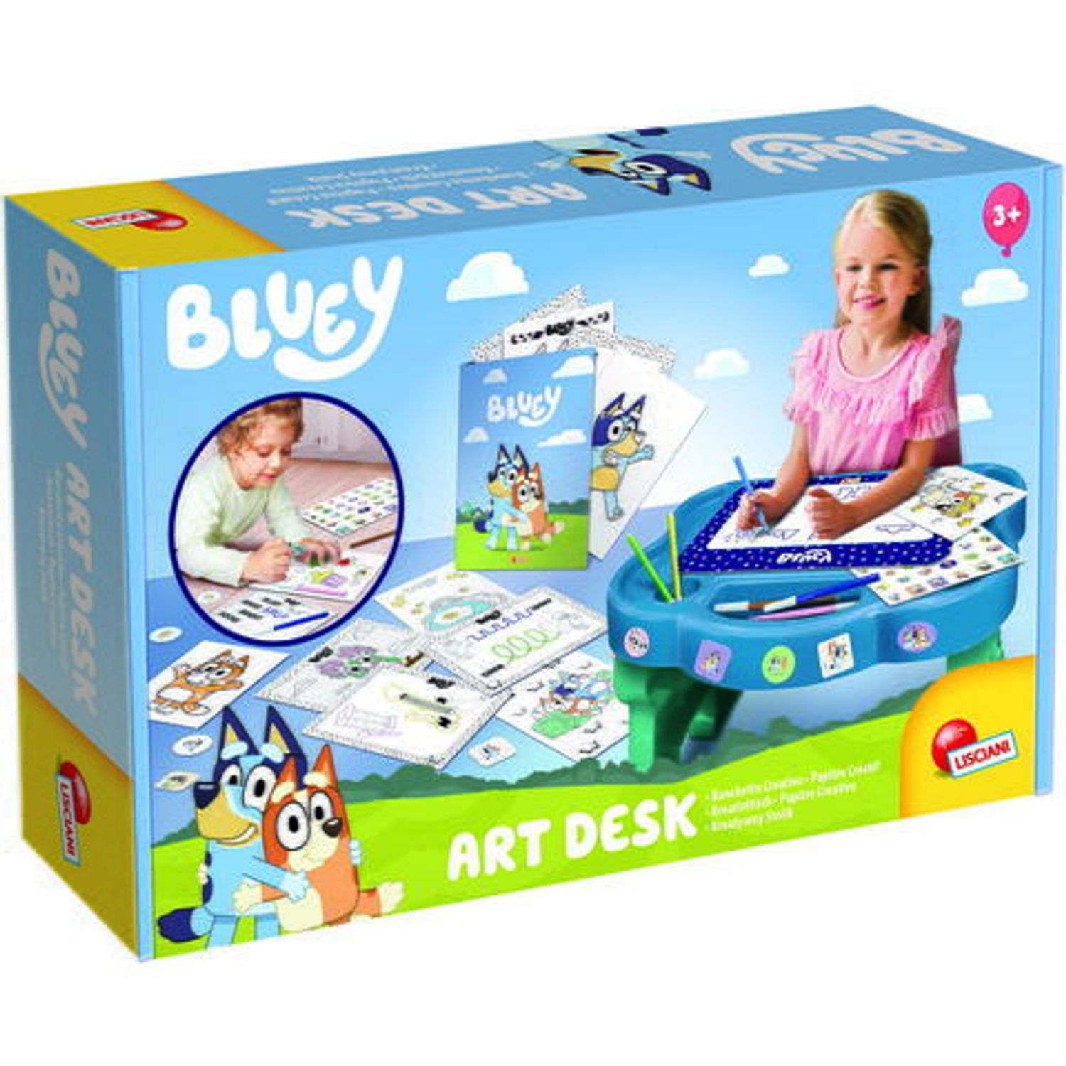 Masuta cu activitati Bluey fotografia produsului View 2 L