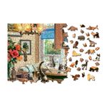 Puzzle din lemn, Pisicutele bucatari, 1010 piese fotografia produsului View 3 S