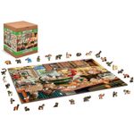 Puzzle din lemn, Pisicutele bucatari, 1010 piese fotografia produsului View 2 S