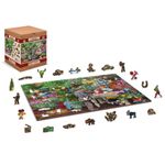 Puzzle din lemn, Floraria, 505 piese fotografia produsului View 2 S