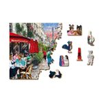 Puzzle din lemn, Bistro din Paris, 505 piese fotografia produsului View 4 S