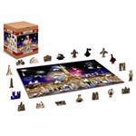 Puzzle din lemn, Parisul noaptea, 505 piese fotografia produsului View 2 S