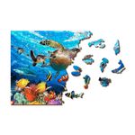 Puzzle din lemn, Viata oceanica, 505 piese fotografia produsului View 3 S