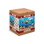 Puzzle din lemn, Viata oceanica, 505 piese fotografia produsului