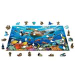 Puzzle din lemn, Viata oceanica, 505 piese fotografia produsului View 4 S