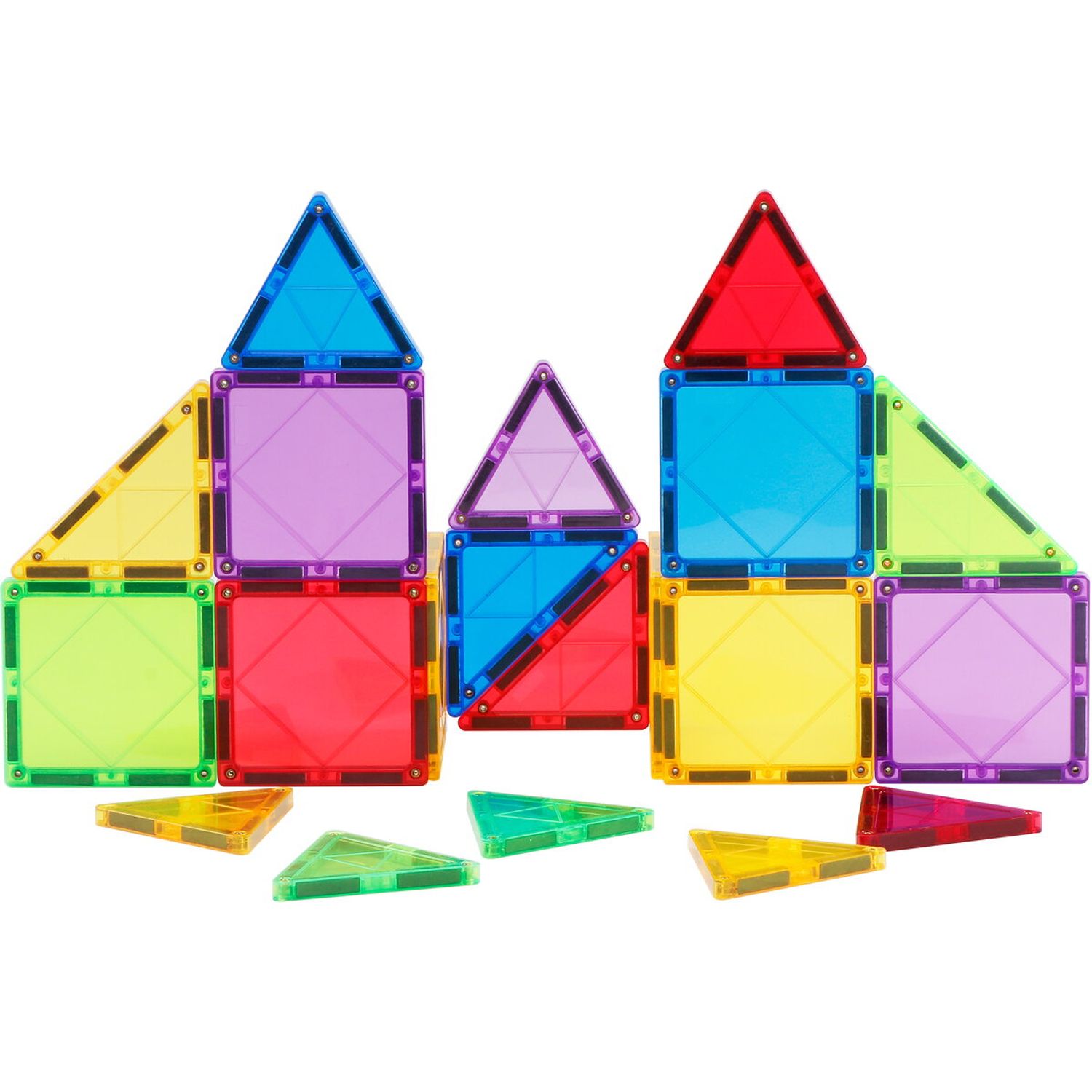 Set de constructie magnetic 3D - 20 piese fotografia produsului View 2 L