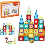 Set de constructie magnetic 3D - 88 piese fotografia produsului View 3 S