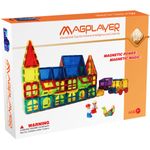 Set de constructie magnetic 3D - 158 piese fotografia produsului
