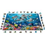 Puzzle din lemn, Dansul delfinilor, 1010 piese fotografia produsului View 4 S