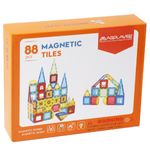 Set de constructie magnetic 3D - 88 piese fotografia produsului