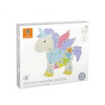 Puzzle din lemn unicorn, Orange Tree Toys fotografia produsului View 2 S