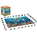 Puzzle din lemn, Dansul delfinilor, 1010 piese fotografia produsului View 2 S