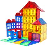 Set de constructie magnetic 3D - 100 piese fotografia produsului View 2 S