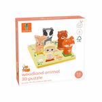 Puzzle 3D cu animale, Orange Tree Toys fotografia produsului View 3 S