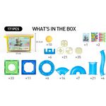 Set de constructie magnetic - Marble Run (171 piese) fotografia produsului View 3 S