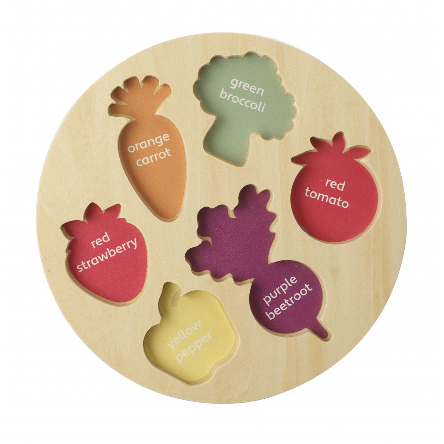 Puzzle legume si fructe, Orange Tree Toys fotografia produsului View 2 L