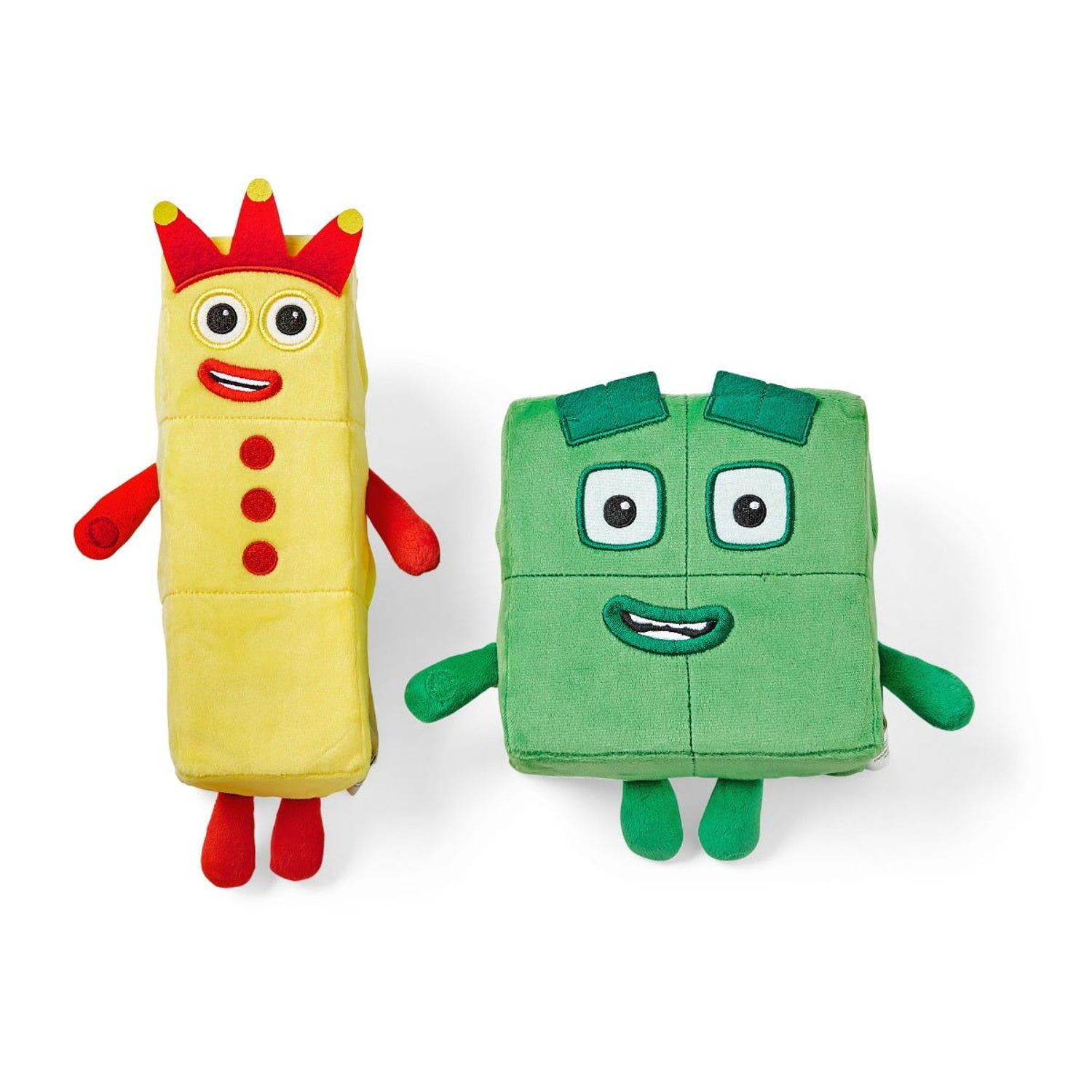 Set mascote din plus Numberblocks - Trei  Patru fotografia produsului