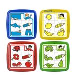 Set de 4 puzzle educative Miniland fotografia produsului