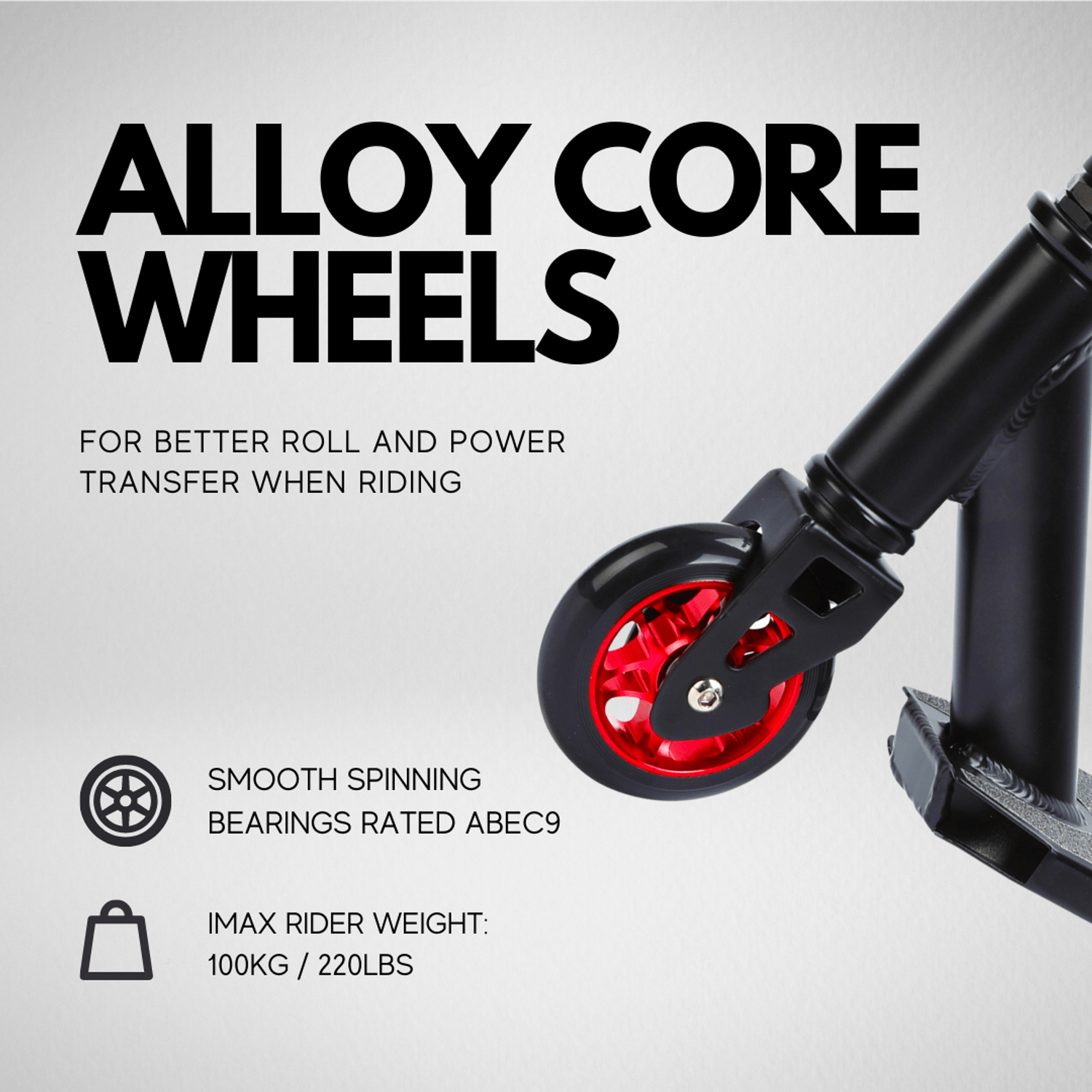 Trotineta de scheme freestyle - Scooter DELUXE Albastru, 2 roti fotografia produsului View 4 L