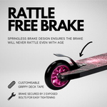 Trotineta de scheme freestyle - Scooter DELUXE Negru, 2 roti fotografia produsului View 3 S