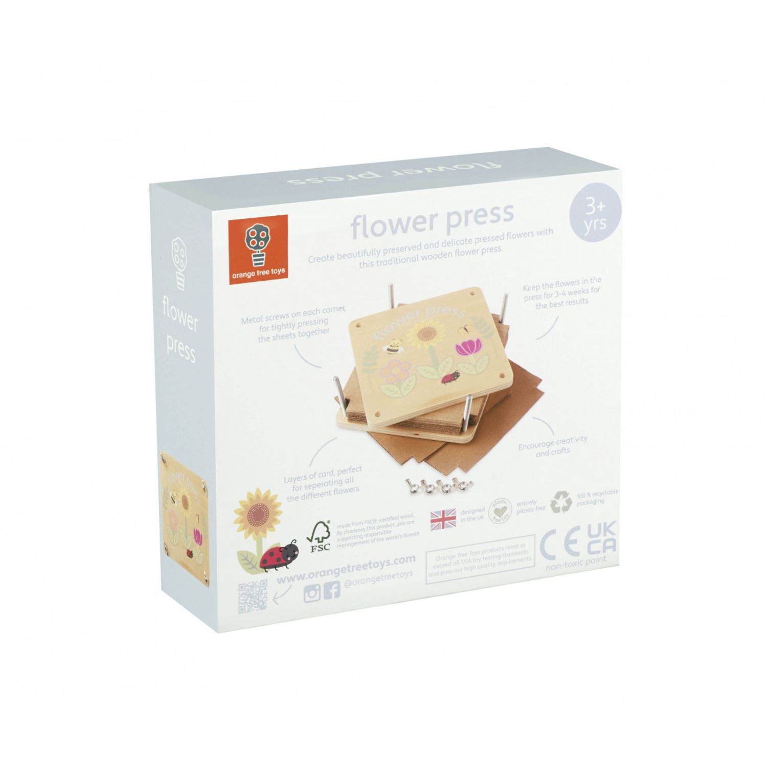 Presa pentru flori, Orange Tree Toys fotografia produsului View 5 L