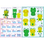 Set de cusut DIY - decoratiune topper pentru creion - Broasca fotografia produsului View 4 S