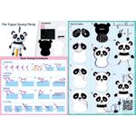 Set de cusut DIY - decoratiune topper pentru creion - Panda fotografia produsului View 4 S
