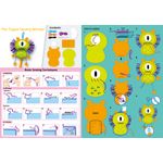 Set de cusut DIY - decoratiune topper pentru creion - Monstrulet fotografia produsului View 5 S