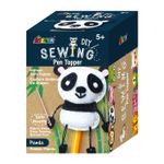 Set de cusut DIY - decoratiune topper pentru creion - Panda fotografia produsului