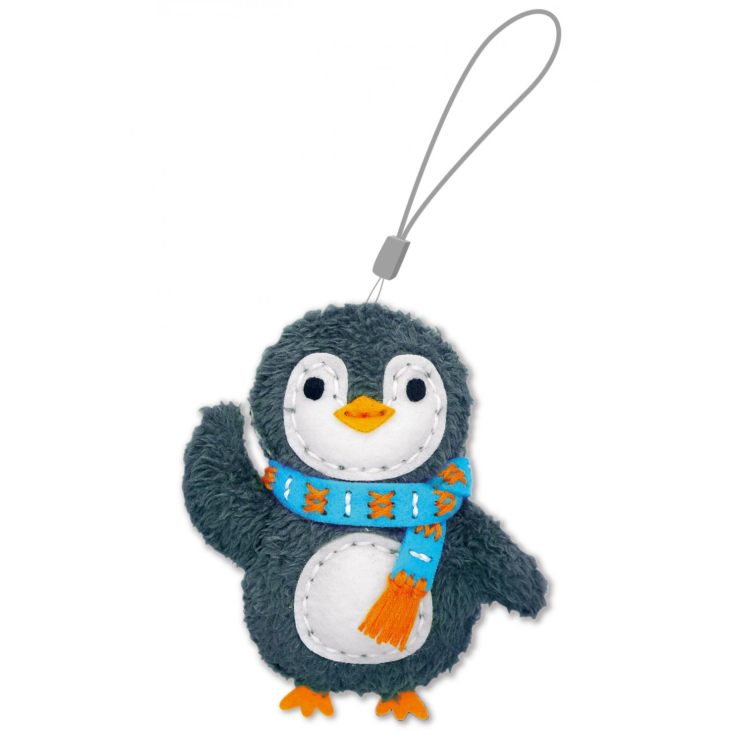Set de cusut Primul meu Breloc - Pinguin fotografia produsului View 2 L