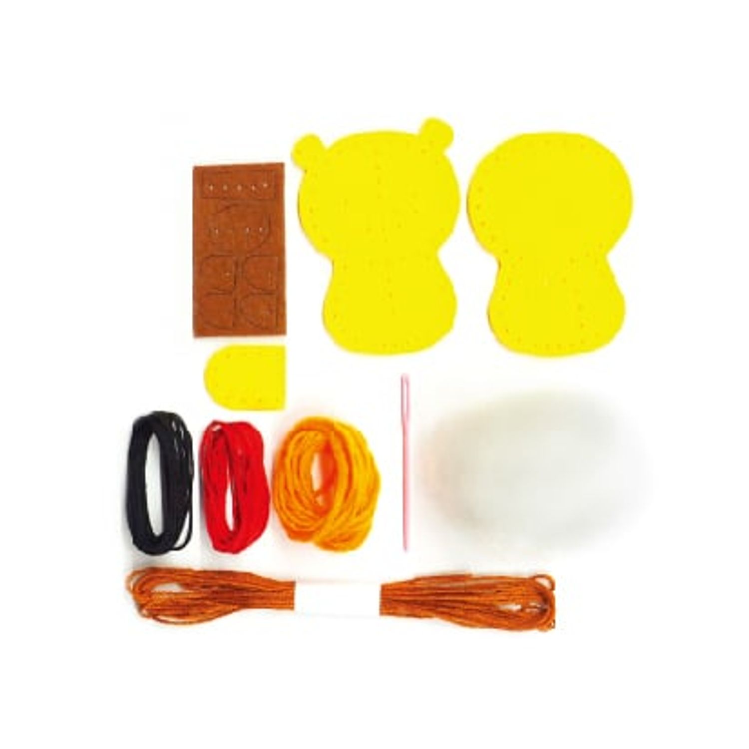 Set de cusut DIY - decoratiune topper pentru creion - Leu fotografia produsului View 3 L