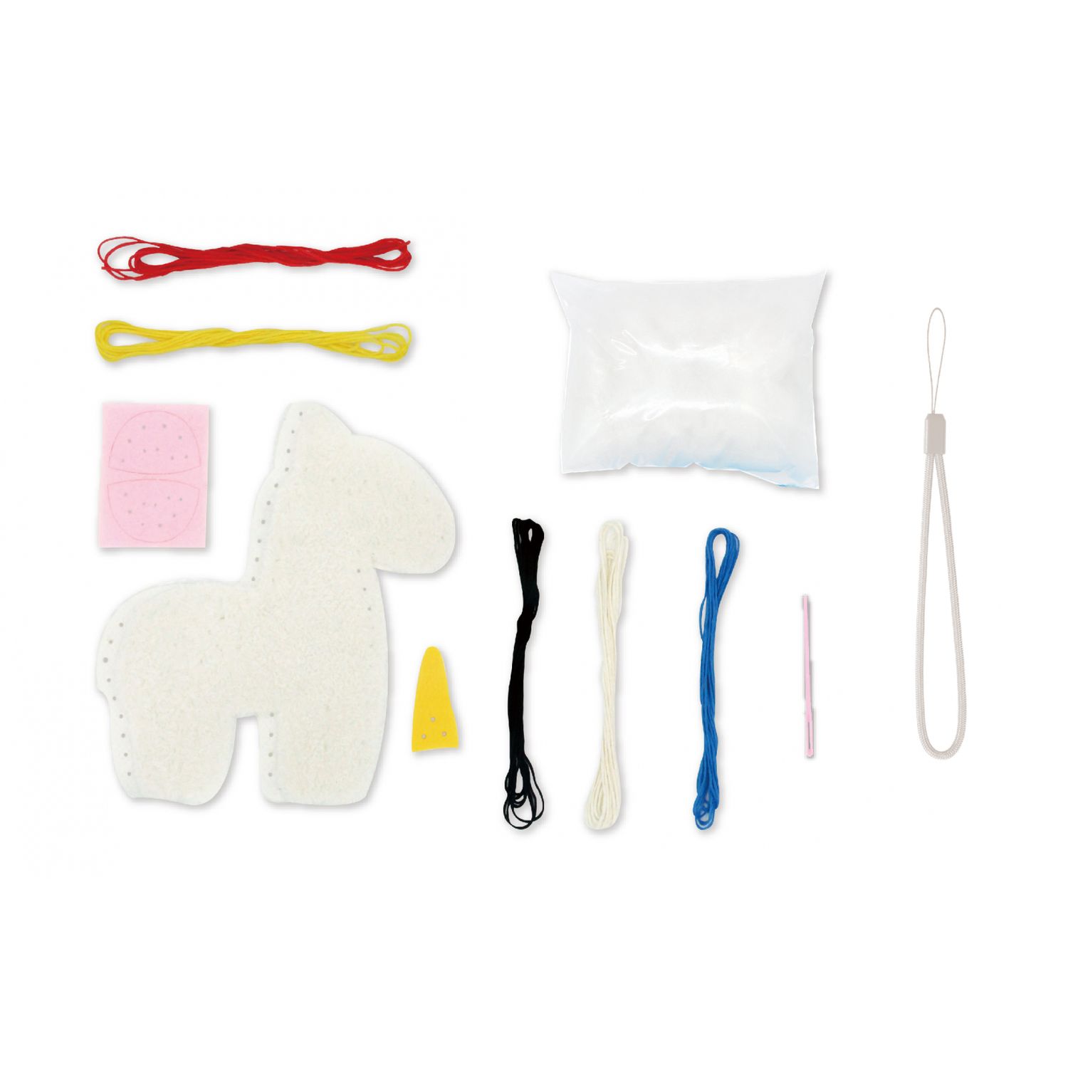 Set de cusut Primul meu Breloc - Unicorn fotografia produsului View 3 L