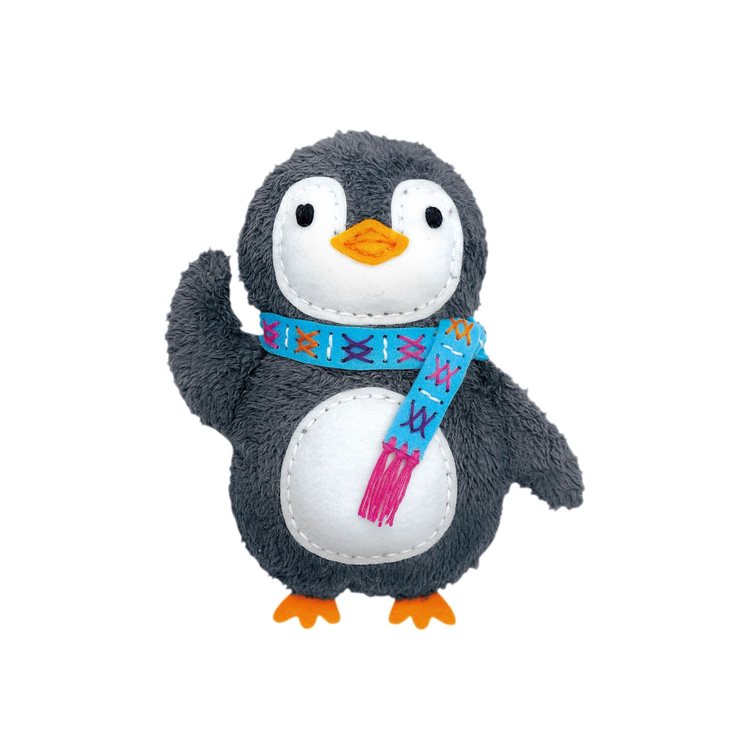 Set de cusut Prima Mea Papusa, Pinguin fotografia produsului View 2 L