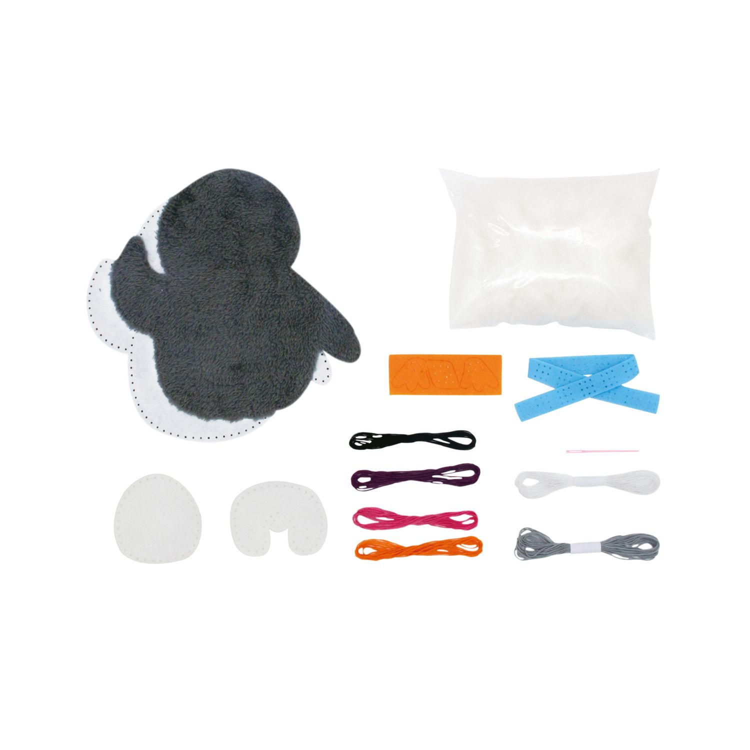 Set de cusut Prima Mea Papusa, Pinguin fotografia produsului View 4 L