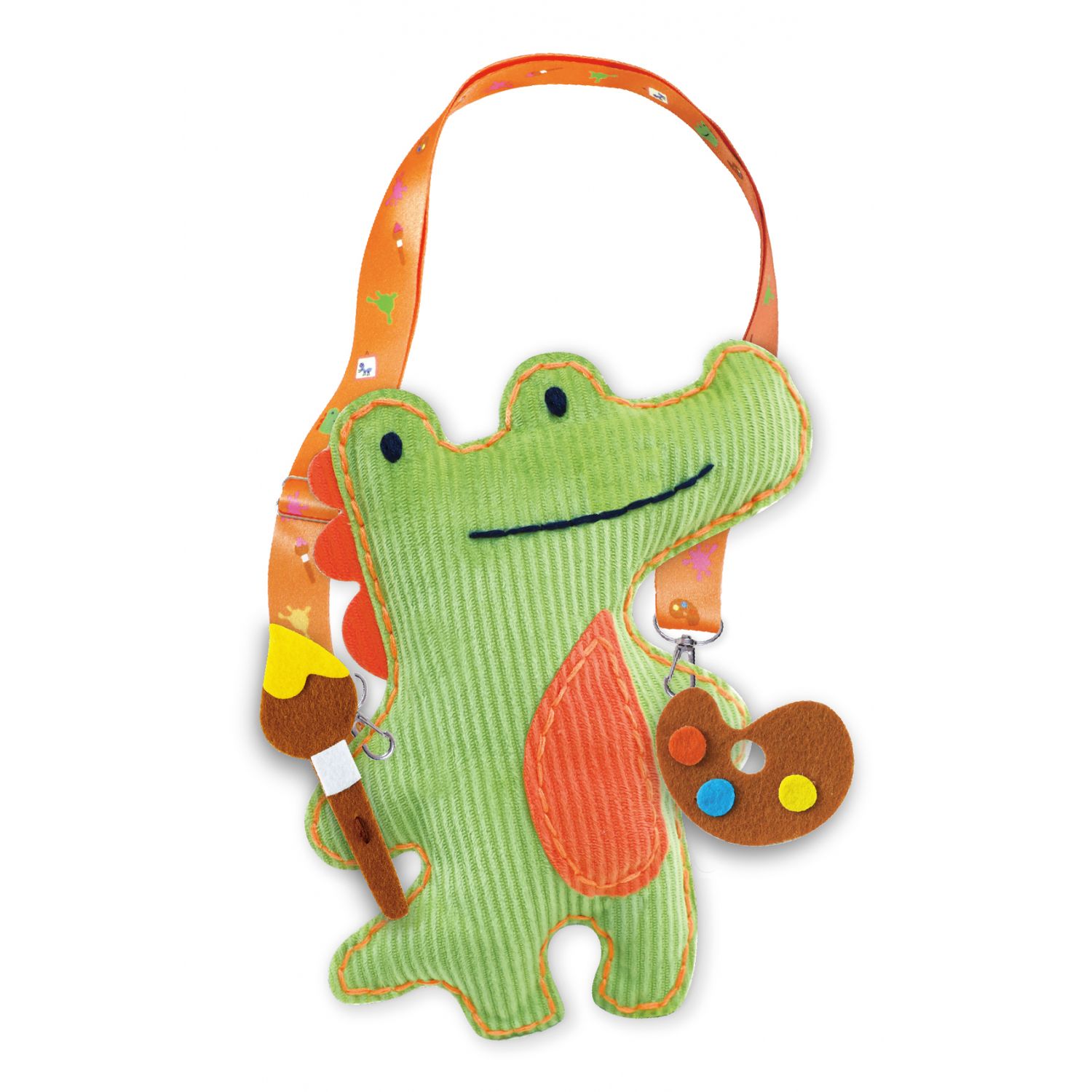 Set de cusut Prietenul Meu Animal - Crocodil artistic fotografia produsului View 4 L